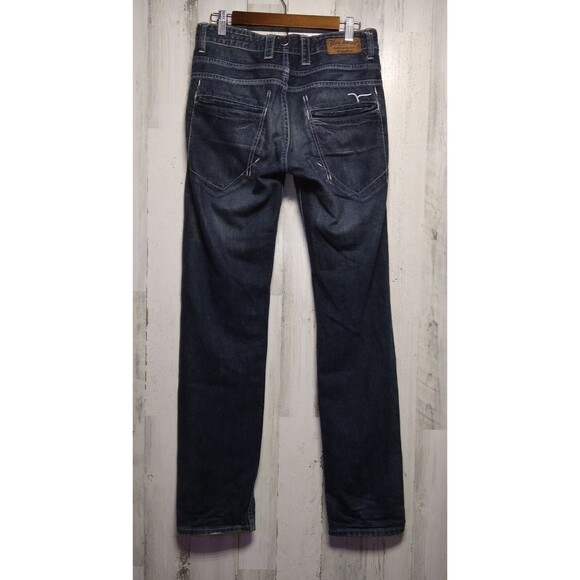 Blue Label Flying Machine Distressed Jeans Styled in Italy 29x34 meas 31x34 - Picture 5 of 12